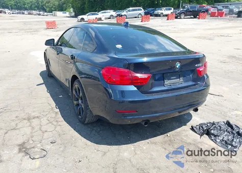 2015 BMW 435I Gran Coupe from USA, damaged, VIN WBA4B1C51FD955414